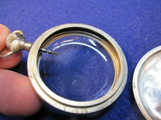 16s York Standard Silverode chronograph pocket watch case 3