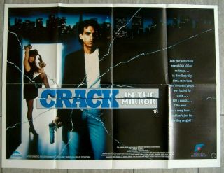 Crack In The Mirror (1988) Aka White Hot Folded Uk Quad Poster