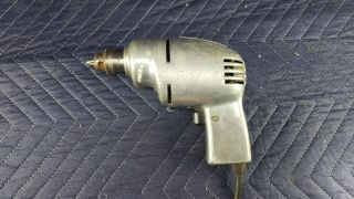 Vintage " Fury " Ram Tool Corporation Electric Power Drill 1/4 " Model F - 1,  2 Amp