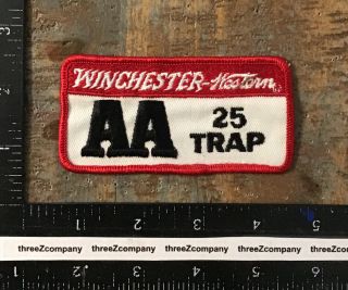 Vintage Winchester - Hestern Aa 25 Trap Shooting Gun Patch
