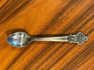 Vintage Rolex Bucherer Of Switzerland Zurich Souvenir 4.  25 Inches Spoon