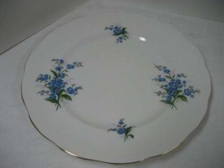 Royal Albert England Forget Me Not Pattern Salad Plate