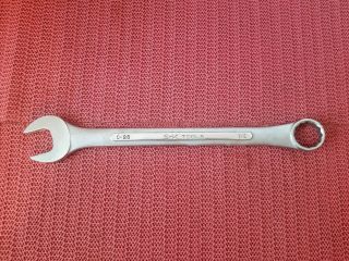 Vintage S - K Tools 7/8 " 12 Point Combination Wrench No.  C - 28 Made In The Usa
