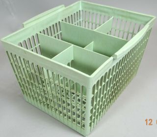 Vintage Dishwasher Basket Silverware Utensil Plastic 1970s Replacement