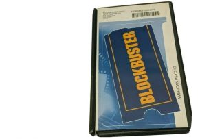1 Blockbuster Video Vintage Vhs Empty Clamshell Case With Logo