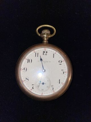 Antique Elgin Pocket Watch Screw Back Dueber Watch Case
