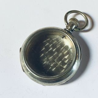 53mm 16s Keystone Silveroid Pocket Watch Case (w98)