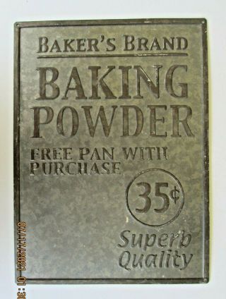 Vintage Baker 