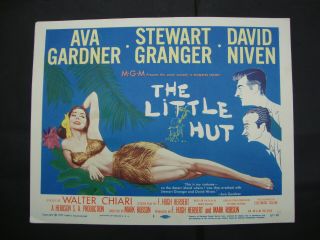 Ava Gardner The Little Hut Lobby Cards Us 1957
