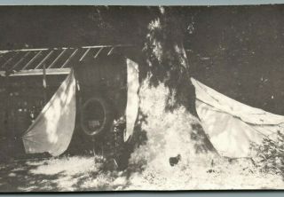 Camp At Centralia Washington Wa Vintage Photo 1920 