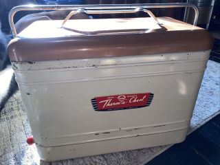 Vintage Knapp Monarch Therm - A - Chest Cooler