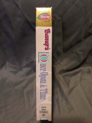 Barney Once Upon A Time VHS 1996 Rare OOP Vintage Children ' s Show 3