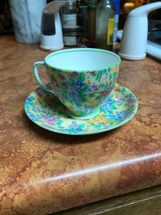 Vintage Sampson Smith Old Royal Teacup