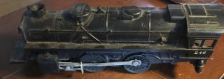 Vintage Lionel Train O Scale 2 - 4 - 2 Railroad Rr Steam Locomotive 246
