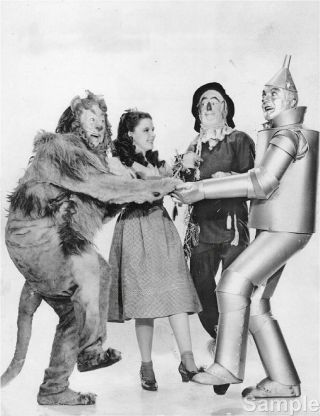 The Wizard Of Oz Judy Garland Classic Vintage Celebrity 10x8 Photo Print Picture