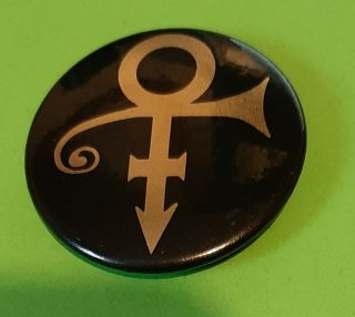 Rare Vintage Prince " Symbol " Button / Pin Badge