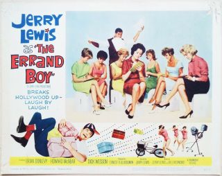 The Errand Boy 1962 Jerry Lewis Us Lobby Card