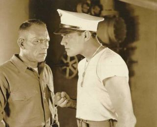 William Haines And Lon Chaney Unsigned Photo - M604 - Tell It To The Marines