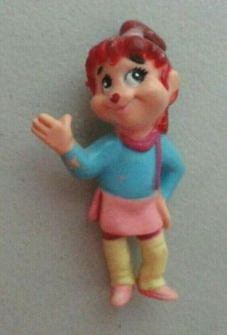 Vintage 1983 Cbs Brittany Chipette Pvc Figure,  Alvin And The Chipmunks Rare
