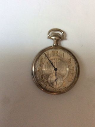 For Is A 1920 Vintage Waltham P.  W.  Grade 220,  Model 1894 15j Thats Runs.