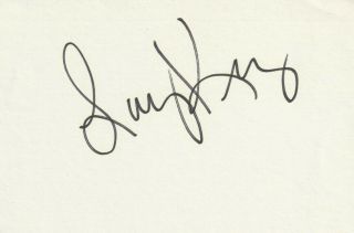 Larry King - 1933 - 2021 (television And Radio Host) 4x6 Index Card