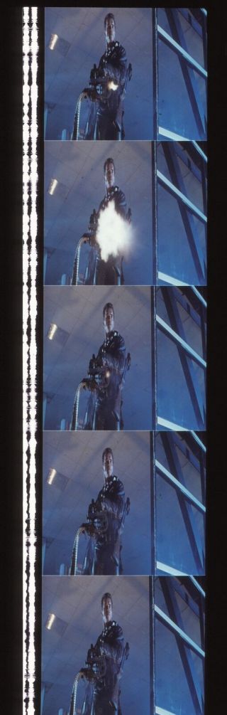 Terminator 2 Judgment Day 35mm Film Cell Strip Very Rare H21
