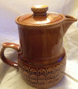 Arthur Wood & Son Vintage Mcm Coffee /tea Pot Made In England C 1960s