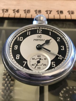 Vintage Ingersoll Triumph Pocket Watch Spares Repairs Mens AF LC 3