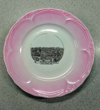 West Baden Springs Hotel Vintage Souvenir Plate