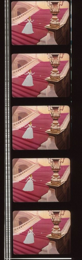 Cinderella 35mm Film Cell Strip Very Rare A122
