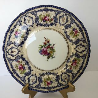 Vintage Royal Doulton Ornate 10 1/2” Dinner Plate