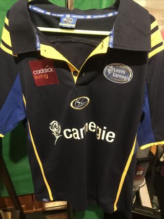 Vintage Leeds Carnegie Rugby Shirt Isc Size Small Men’s 2007 B459
