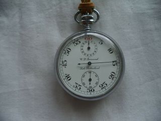 C.  L.  Guinand Swiss Stopwatch Chronograph Very &