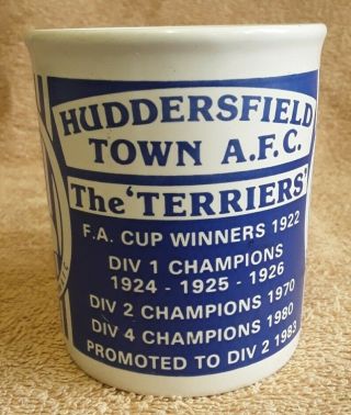 Huddersfield Town A.  F.  C.  Memorabilia - Vintage 1980s 