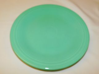 Homer Laughlin Fiesta Sea Mist Green Dinner Plate 10.  5 " Fiestaware