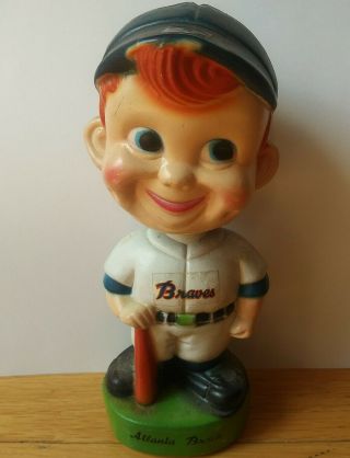 Vintage Atlanta Braves Mascot Bobblehead Vintage Mlb