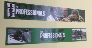 2 Bookmarks The Professionals Ci5 Bodey Doyle Film Promotional Items