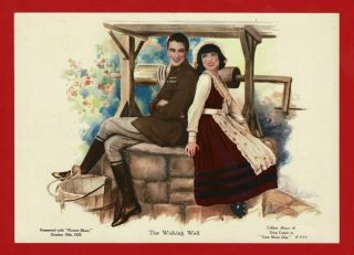 1929 Film Star Picture - Gary Cooper & Colleen Moore - Picture Show Mag.  (su15)