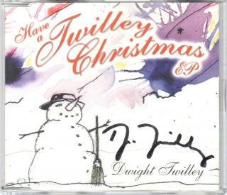 Dwight Twilley Autographed Cd " Have A Twilley Christmas " Ep Limited Edition