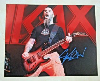 Scott Ian / Anthrax / Signed 8x10 Celebrity Photo