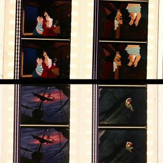 Walt Disney Peter Pan (1953) Film Cell 35mm - 4 Strip Set 1