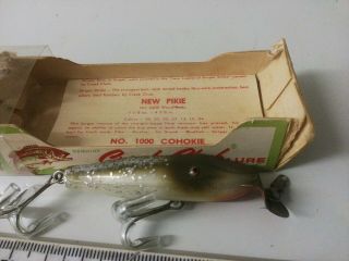 Very Rare Vintage,  Creek Chub - - Baby Pikie Minnow - - Pike Fishing Lure