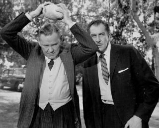Vincent Price And Herbert Marshall Unsigned Photo - N966 - The Fly - Image
