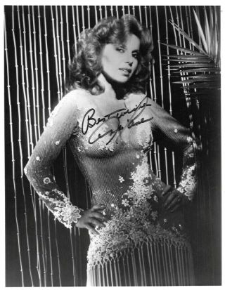 Abbe Lane Hand Signed 10x8 Photograph - Singer /dancer In Person