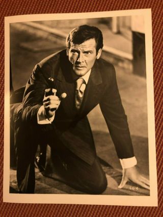James Bond 007 Rare Tmwtgg Vintage Press Still Photo Roger Moore