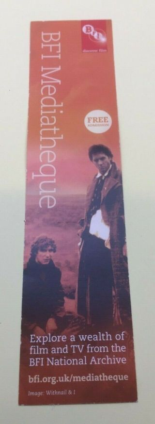 Bookmark Withnail And I - - - Bfi Promotional Item