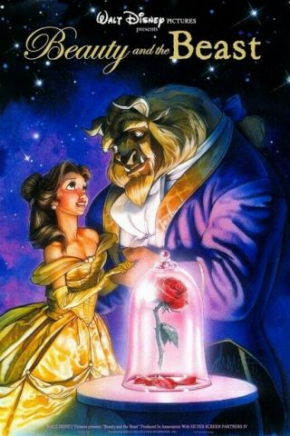 Beauty And The Beast 35mm Film Cell Strip Very Rare Var_e