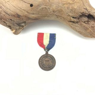 Vintage Citizen Military Training Camp Medal For Excellence