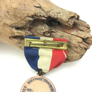 Vintage Citizen Military Training Camp Medal for Excellence 3