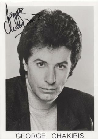 George Chakiris - Actor: " West Side Story " - Autographed 5x7 Photo
